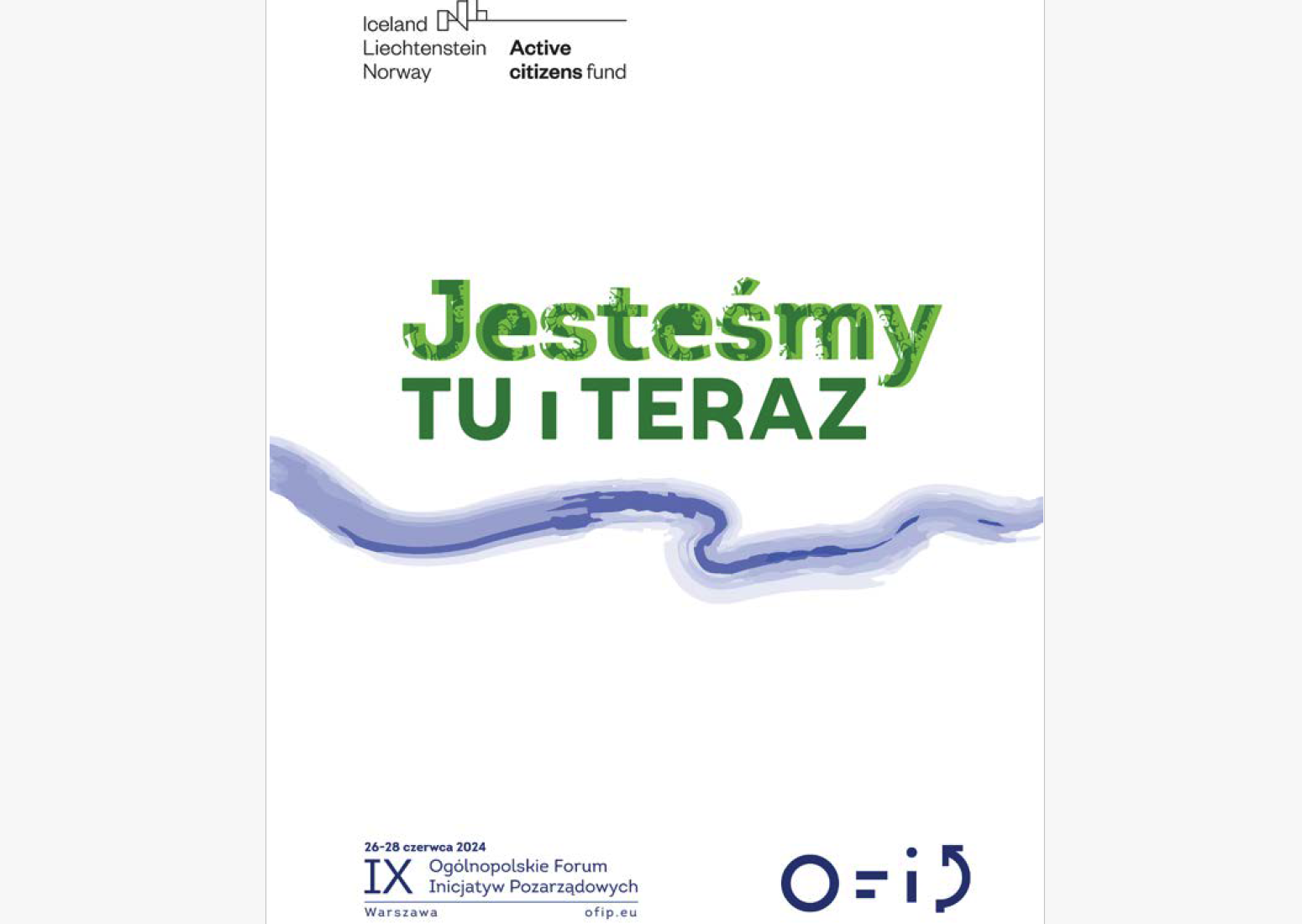 Okładka publikacji Jesteśmy tu i teraz.